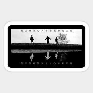 3 Walking Zombies Sticker